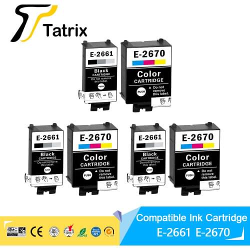Tatrix For Epson T2661 T2670 T266 EPSON 266 267 Pigment Compatible Cartridge For Epson Workforce WF-100W WF100W printer Europe