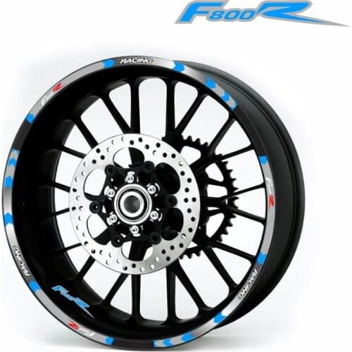 High quality motorcycle sticker machine wheel sticker decal waterproof sun proof reflective rim bike For BMW F800R F800 R
