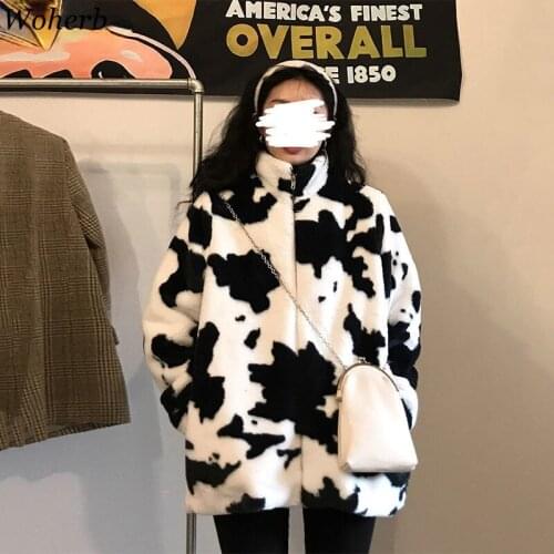 Woherb Women's Jackets With Fur