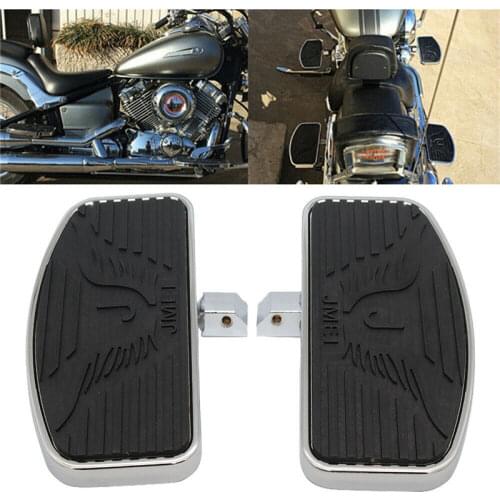 Rear Footboard Floorboard 20CM For Kawasaki Vulcan 1500 VN1500 For Suzuki Intruder Volusia 400 800 VL400 VL800 Boulevard C50
