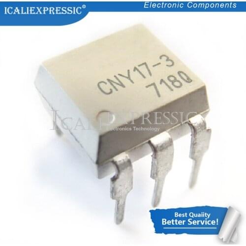 10PCS CNY17-3 CNY17-2 CNY17 DIP-6 In Stock