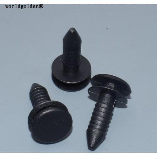 Worldgolden 10pcs plastic clip Retainer for Land Rover DKP5279L Ford W701194S300* 6696122