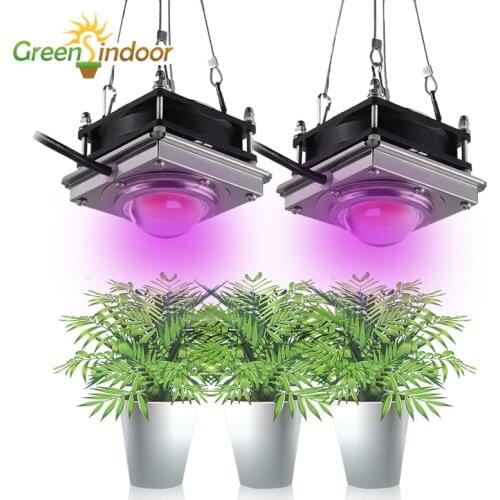 2pcs COB Phyto Lamp For Plants 150W Indoor LED Grow Light Full Spectrum Led Lamp For Home Plant Flowering Growing Grow Tent Box