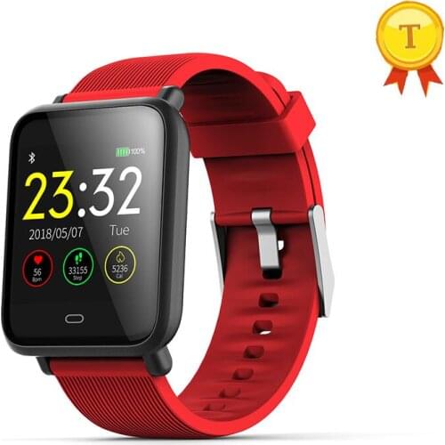 2018 Colorful big Screen Waterproof female Smart band fitness tracker Heart rate Pressure monitor fitness bracelet PK miband 2 3