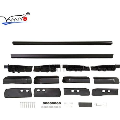 Car Styling For Toyota 4RUNNER 2005-2019 Aluminum Alloy Side Bars Cross Rails Roof Rack Luggage Carrier Rack 2Pcs