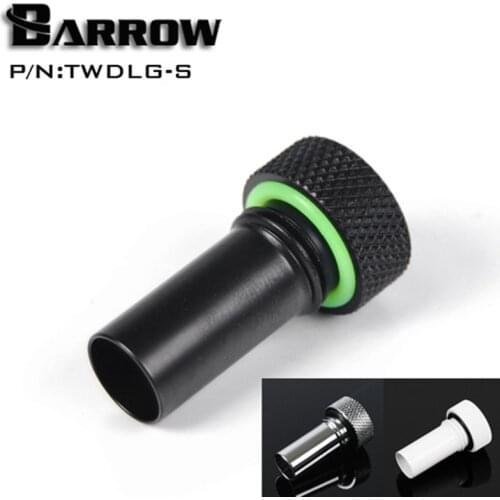 Barrow Black / Silver / White External flow direction fitting Long ( 20mm) (50mm) Water cooling fittings TWDLG-S