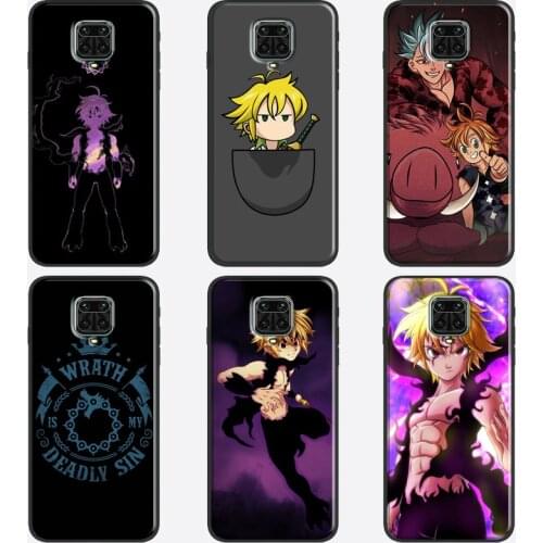 Meliodas Seven Deadly Sins Case For Xiaomi Redmi Note 10 9 Pro 8T 9S Note 7 8 Pro Shell For Redmi 9C 9A 9T 8A 7A K40