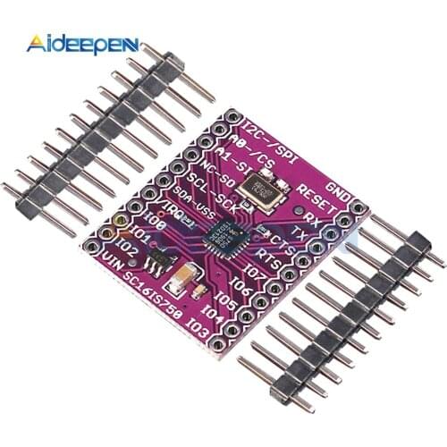 CJMCU-750 SC16IS750 Single UART with I2C Bus/SPI Interface for Industrial Control