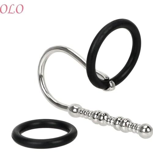 IKOKY Urethral Dilators Catheters 3pcs/set Sex Toys For Men Stainless Steel Catheters Sounds Penis Plug Male Chastity Device