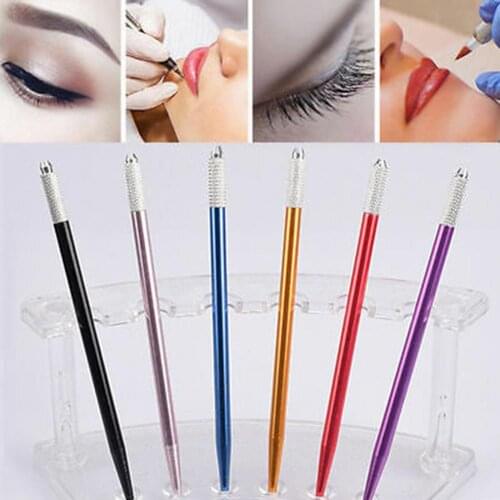 Classic Manual Eyebrow Tattoo Pen Fog Eyebrow Lip Liner Semi Permanent Beauty Decoration Accessories Makeup Tools