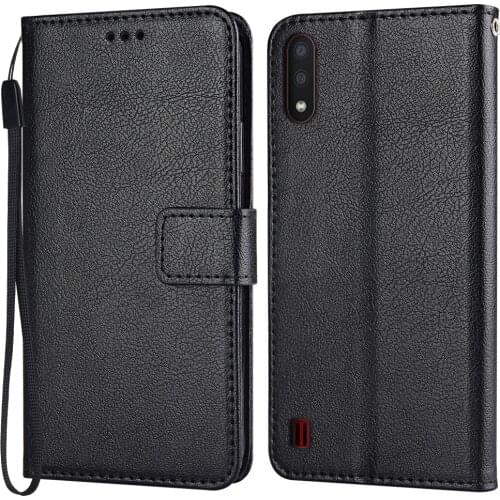 Flip Leather Case for Samsung Galaxy M01 M015 M015F SM-M015F 5.7'' Vintage Wallet Phone Case for Galaxy M01 m01 Funda Cover