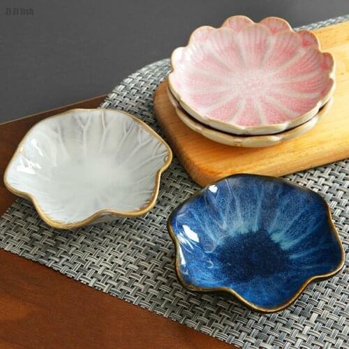 Creative Japanese tableware ceramics small plate vinegar dish of soy sauce dish taste dish dish dish condiment bone plate