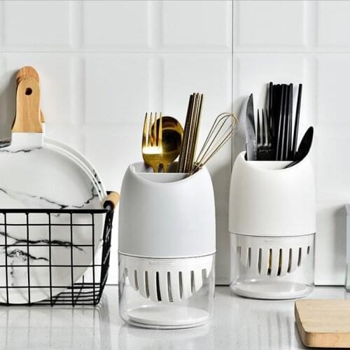 Multifunction Drainer Drain Containers Chopsticks Knife Fork Cutlery Drainer Drying Rack Drain Holder Creative Kitchen Drainer