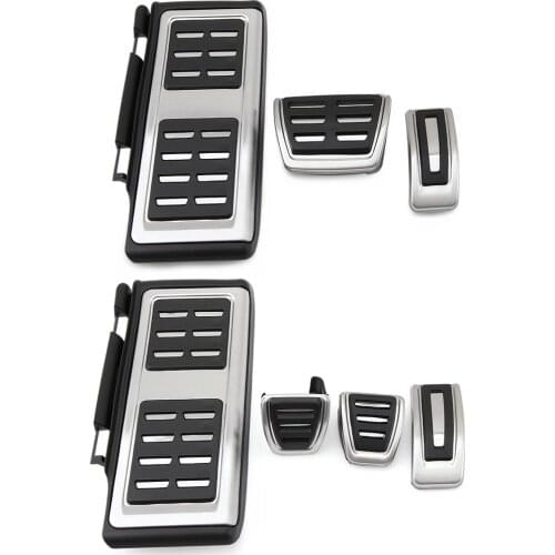 Auto Car Modified Brake Clutch Pedals Pad Cover for Volkswagen VW Golf 7 GTI MK7 Matogan Tiguan L Touran L for Skoda Octavia A7