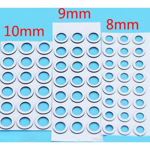 8-10mm In Ear Headphones DIY Tuning Papers Sound Leakproof Sealed Tuning Cotton Paper 0.8mm Thickness