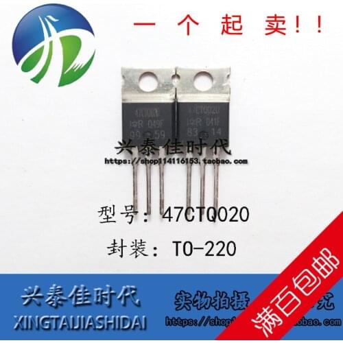 Original new 5pcs/ 47CTQ020 40A/20V TO-220