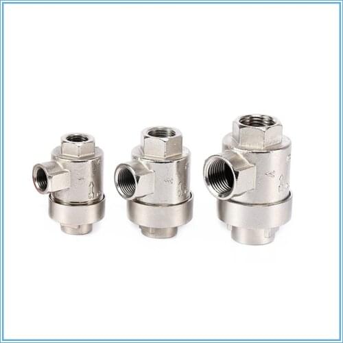 BQE-01/02/03/04 Pneumatic one way gas air Quick exhaust valve thread 1/8" 1/4" 3/8" 1/2" air pipe valve
