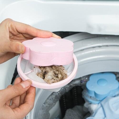 Polyester Laundry Filter Bag NonToxic Irritating Smell Washer Mesh Filter Bag Absorb Collect Hair Mesh Filter Float Hair Catcher