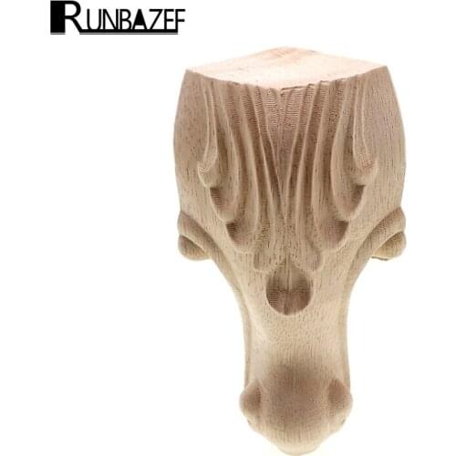 RUNBAZEFTables and Chairs Solid Wood Table Hand Carved Legs Tea Vintage Home Decor Craft Figurines Miniatures Mini Crossbow