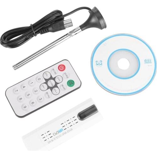 USB 2.0 Digital DVB-T/T2 SDR+DAB+FM HDTV TV Tuner Receiver Stick