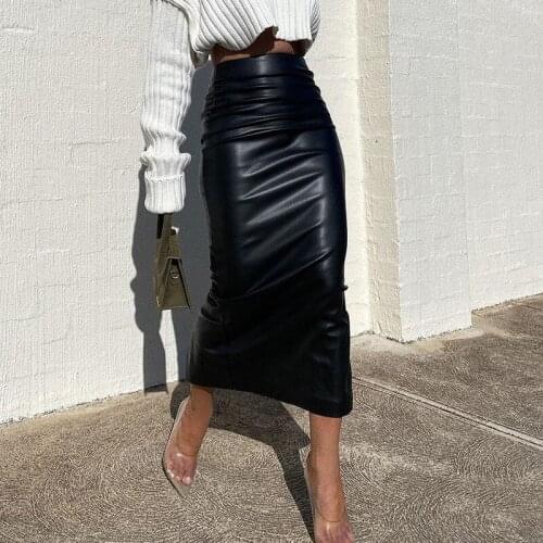 Wsevypo Midi Pencil Skirts