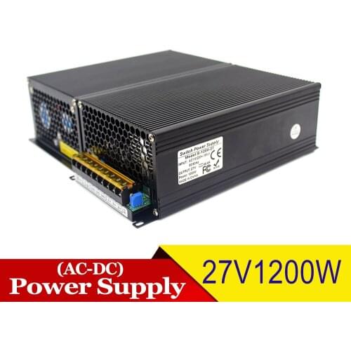 27V 1200W Switching power supply Unit Transformers AC110V 220V TO DC27V SMPS for Lighting CNC CCTV Communication divice