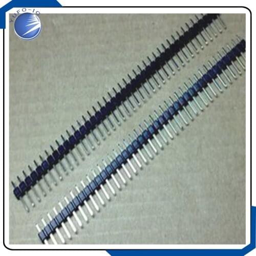5pcs/lot 1*40P 2.54MM single row spacing pin 1*40PIN ordinary single Connector female pin header strip 1*40