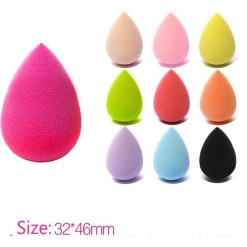 5PCS Cosmetic Foundation Puff Beauty BB Cream Makeup Sponges Soft Gourd Drop Shape Powder Blush