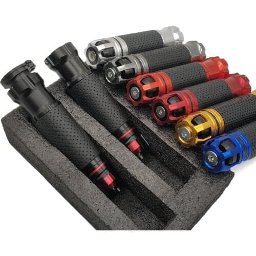 For BMW F800R F800S F800ST f 800 r HP2 Enduro K1200R Universal Motorcycle Handle Grips Ends Racing handlebar CNC 22mm 7/8"