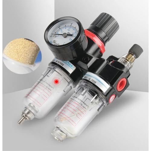 Air compressor filter AFC-2000 pneumatic filter air regulator fittings compressor oil water separation meter air treatment unit