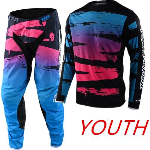 Youth Size 26 28 Naughty FOX 2020 Kids Motocross Gear Set SEVEN MX Moto Jersey Set For Children ATV Children Jersey And Pant