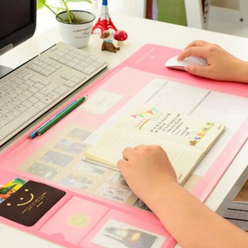Vococal Multifunctional Anti-slip Waterproof Large Size Gaming Desk Mice Mousepad Mouse Table Pad Mat for Home School Office
