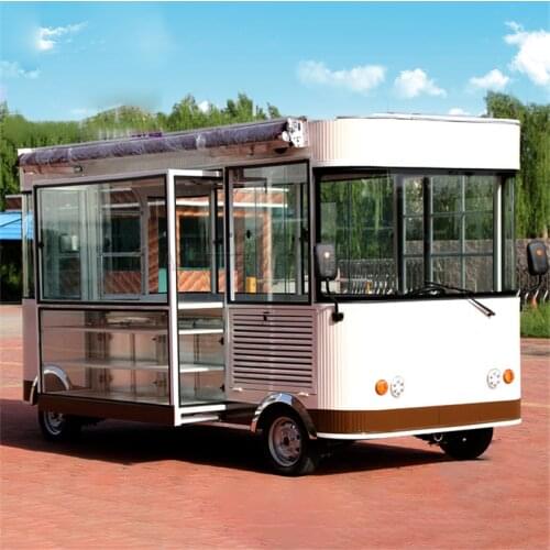 Electric Juice Ice Cream Hot Dog Food Cart Kitchen Restaurant Food Truck Mobile