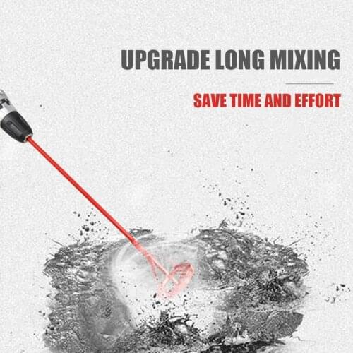 Cement Mixing Rod Head, Electricdrill Electric Hammer Impact Drill, Putty Powder Paint Electric Ash Mixing Rod Hexagonal Handle