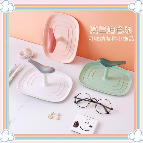 Nordic style table top key storage tray door porch storage shelf storage box living room storage tray desktop storage tray