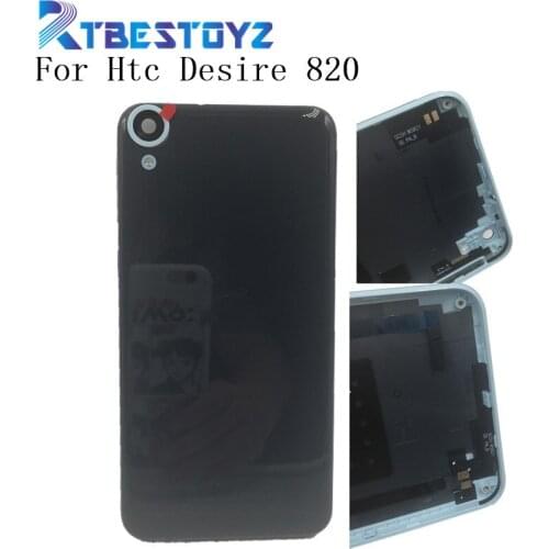 Original New 5.5 inches For HTC Desire 820 Back Cover Housing Battery Door with Volume Power Button Camera Lens With Logo