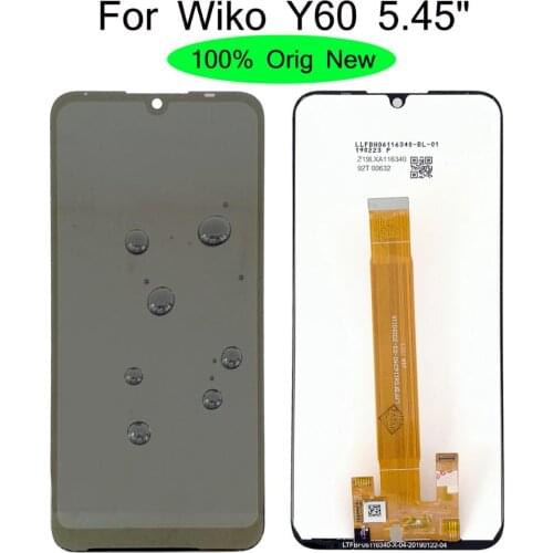 Shyueda 100% Orig New 5.45" For Wiko Y60 LCD Display Touch Screen Digitizer