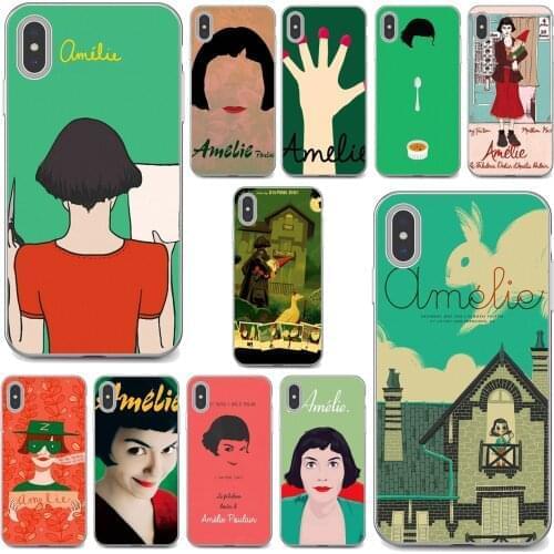 Silicone Case Cover Amelie-France-pulp-fiction-poster For Xiaomi poco X3 nfc F2 Pro M3 Mi 5X 6X Max Mix 1 2 2S 3 Mi5 Mi6 Mi3 Mi4