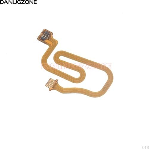 10PCS/Lot For Huawei NOVA 3 PAR-AL00 Fingerprint Sensor Scanner Home Button Touch ID Connect Motherboard Flex Cable