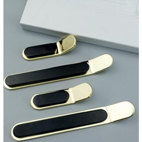 Modern Simple Gold Black Dresser Knobs Kitchen Cabinet Door Handles Wardrobe Drawer Knob Furniture Hardware
