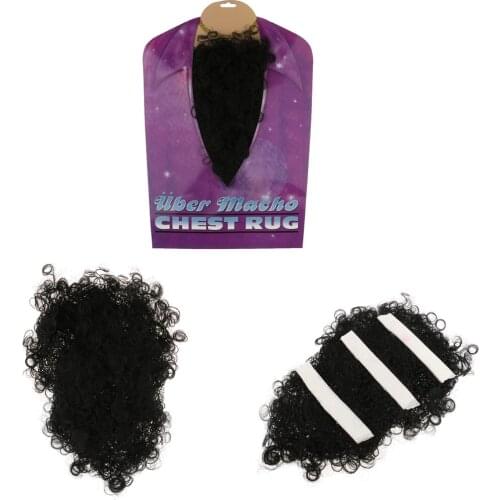 Novelty Funny Chest Hair Macho Wig Mens Costume Fancy Dress Cosplay Hen Night Party Prop Decoration Photo Prop Accessories
