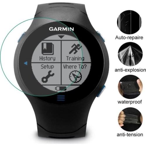 3pcs Soft Clear Protective Film Guard For Garmin Forerunner 610 Watch Fr610 Smartwatch LCD Screen Protector Cover Protection