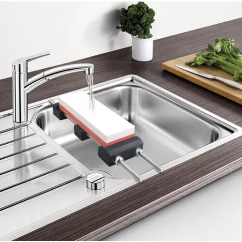 1PCS Sharpening Stone Holder Water stone holder Grindstone Whetstone 1000 4000# Base Fix Bracket Non-slip Sharpener Dock steel