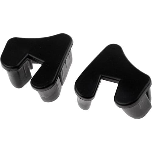2Pcs Universal PVC End Cap Bottom Sub For Fishing Marine Boats Yacht Dinghy