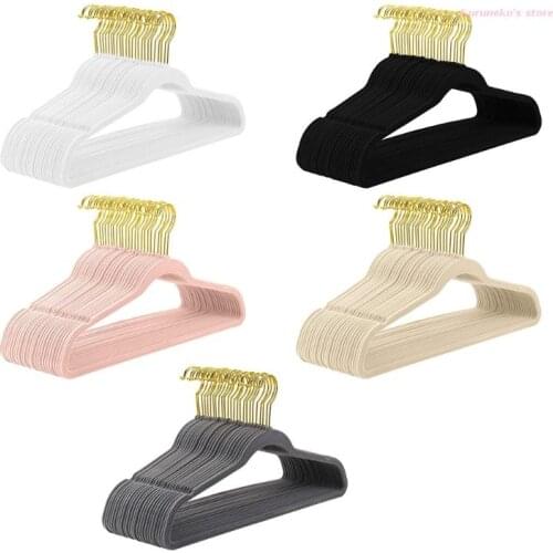 Neko 20 Pcs Non-slip Clothes Hanger Clothes Rack Coat Suit Shirt Pants Hanging Rack