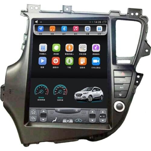 2011-2015 K5 Optima 12.1 inch Vertical touch Screen Android Car GPS Navigation with multimedia Video Bluetooth Wifi