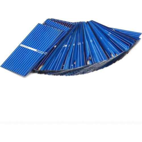 50pcs/lot x DIY Charger Polycrystalline Silicon Solar cells Panel China Painel Placa Solar Bord 39*22mm 0.5V 0.14W