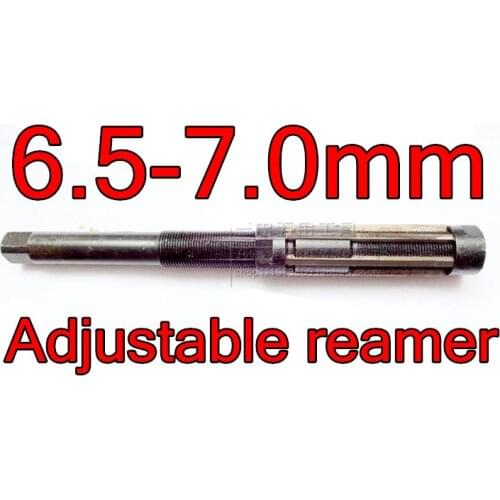 6.5-7.0mm 1pcs HSS Adjustable reamer Hand reamers drill The lathe tools Free shipping