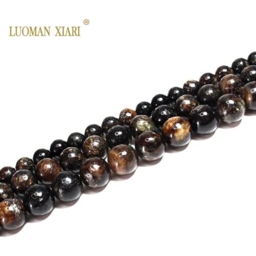 Fine AAA 100% Natural Phlogopite Round Natural Stone Beads For Jewelry Making DIY Bracelet Necklace 6/8/10mm