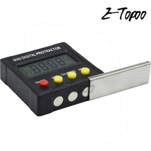360 Degree Mini Digital Protractor Inclinometer Electronic Level Box Magnetic Base Measuring Tools Level Box Angle Gauge Meter
